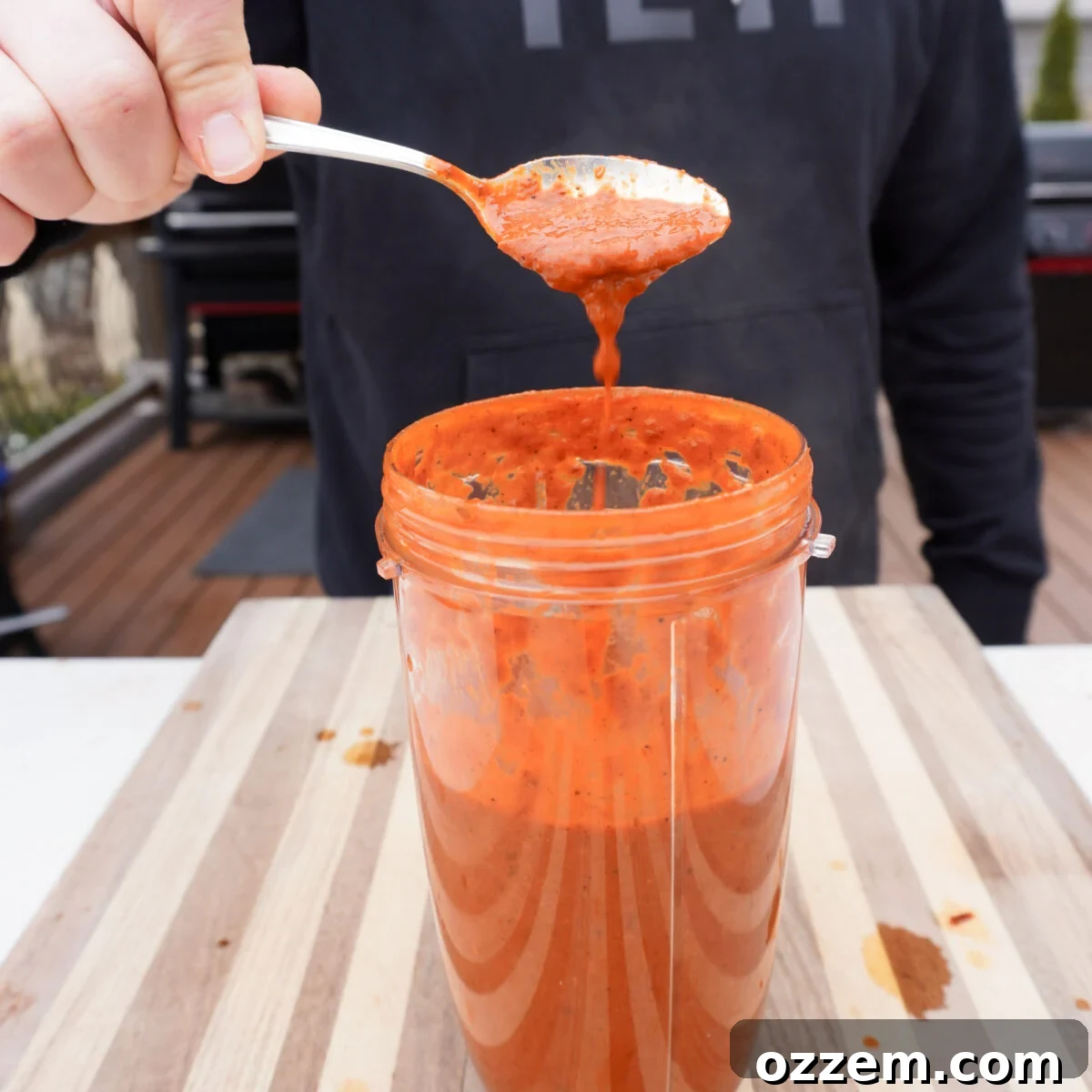 Homemade adobo sauce for pulled pork tacos recipe.