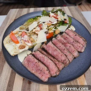 Steak Salad with Creamy Horseradish Dressing and Arugula 10 Steak Salad with Horseradish Dressing plated.