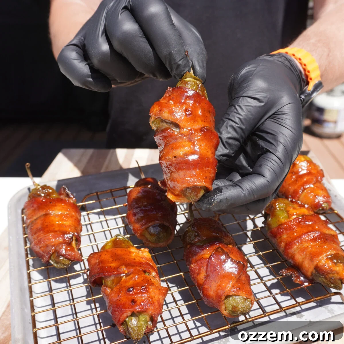 Pulled Pork-Stuffed Jalapeño Poppers: Smoky, Cheesy Bites 10 Pulled Pork Jalapeno Poppers presented.