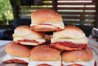 Grilled Pizza Sliders: Bite-Sized Smoky Pizza Sandwiches
