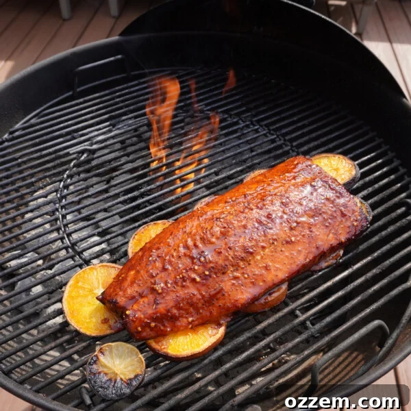 Chili Glazed Citrus Salmon